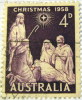 Australia 1958 Christmas 4d - Used - Usados