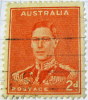 Australia 1937 King George VI 2d - Used - Used Stamps