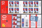 Canada 2000 Flag Over Inukshuk 1707a Booklet Of 10  BK 236b Full Open FLAT Booklet MNH - Carnets Complets