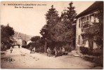 ROUGEMONT-LE-CHATEAU LA RUE DE MASSEVAUX  68 HAUIT-RHIN - Autres & Non Classés