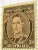 Australia 1937 King George VI 3d - Used - Gebraucht