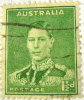 Australia 1937 King George VI 1.5d - Used - Oblitérés