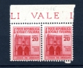 R.S.I. MONUMENTI DISTRUTTI 2. EMISSIONE Varietà - MNH** - Ongebruikt