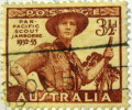 Australia 1952 Pan Pacific Scout Jamboree 3.5d - Used - Usados