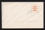 GB STRIKE MAIL (RANDALL POSTAL SERVICE (LONDON)) 2/- RED ON COMMERCIAL COVER CANCEL A - Werbemarken, Vignetten