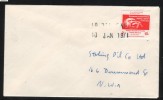 GB STRIKE MAIL (ROBERT NORFOLK SERVICE) 2/- (10P) RED COMMERCIALLY USED 30 JANUARY 1971 Write A Letter Feather Quill Pen - Cinderella