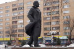 09A -101  @  Ex-USSR Leader , Vladimir Ilyich Lenin Monument   ( Postal Stationery, -Articles Postaux -Postsache F - Lenin