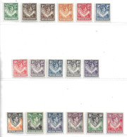 NORTHERN RHODESIA 1938 - 16 VALUES TO 20s MOUNTED MINT MINIMUM CAT Cat £147+ - Northern Rhodesia (...-1963)