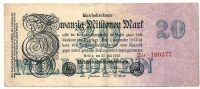 Inflation - 1923 - 20 Miljoen Mark