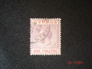 Cyprus 1922 King.George V  1 Pi  SG 90  Used - Cyprus (...-1960)