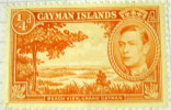 Cayman Islands 1938 Beach View 0.25d - Mint - Kaaiman Eilanden