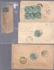 INDIA POSTAL HISTORY QV 4 COVERS - 1882-1901 Imperio