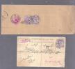 INDIA POSTAL HISTORY  KE7 2 REGISTERED  COVERS - 1902-11 Koning Edward VII