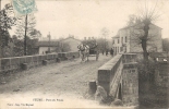 FLEURS  PONT DU PALAIS 1905 - Feurs