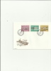 LIECHTENSTEIN 1980- FDC HUNTING ARMS WITH 3 STAMPS OF CHF 0,80-0,90-1,10 YVERT 692/694 POSTMARKED.8-9-1980 RE 5 LC GN - Briefe U. Dokumente