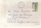 Timbre Seul Sur Lettre N°3022 Basilique Notre Dame De Fourvière De 1996 Avec Oblitération Du 31/08/1995 - Lettres & Documents