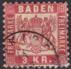 V- 785-  N° 24 , BADEN,   Oblit, Cote 4.00 €                     A   VOIR - Usados