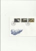 LIECHTENSTEIN 1994- FDC MINERALS   WITH 3 STAMPS  OF CHF 0,60-0,80-3,50  YVERT 1034/1036 POSTMARKED ..5.9-1994 RE 14LCGN - Cartas & Documentos