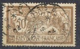 50 Cts Tipo MERSON, Francia 1900, VARIEDAD,  Yvert Num 120 º - 1900-27 Merson