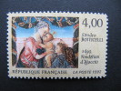 5-745 Sandro Boticelli XVe Siècle Madone Madonna Religion Catholicisme Maissance Jesus Angel Ange Sainte Vierge - Tableaux