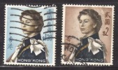 Hong Kong Used 1962, 2 Values - Used Stamps