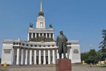 09A -066  @  Ex-USSR Leader , Vladimir Ilyich Lenin Monument   ( Postal Stationery, -Articles Postaux -Postsache F - Lenin