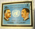 Fujeira 1970 Memorial Of Gamal Abdel Nasser 30dh - Used - Fujeira