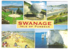 SWANAGE, Isle Of Purbeck, Dorset,GB; Beach, Globe D'Orientation ,Cliff, TB - Swanage