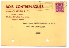 LIEGE  - CLASSEN & Co - Bois - Hout -  Lion Heraldique - Heraldische Leeuw - Other & Unclassified