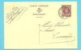 Entier Met Stempel COURT-ST-ETIENNE - Tarjetas 1909-1934