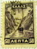 Greece 1927 Corinth Canal 50l - Used - Gebraucht