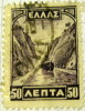 Greece 1927 Corinth Canal 50l - Used - Used Stamps