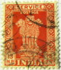 India 1958 Asokan Lion 13np - Used - Unused Stamps