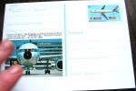 == Bildkarte 1989 , Flughafen Frankfurt  * - Illustrated Postcards - Mint