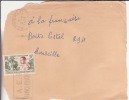 Oubangui,Berbérati,1956,n °230  Sur Devant De Lettre,AEF,Afrique Equatoriale Francaise,colonies - Altri & Non Classificati