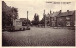 ZONNEBEKE ** STANDBEELD EN MARKTPLAATS ** MONUMENT ET GRAND PLACE - Zonnebeke