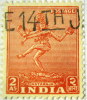 India 1949 Nataraja 2as - Used - Gebraucht