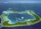 TETIAROA  VUE AERIENNE DE L´ATOLL DANS SON ENSEMBLE   183 - Polynésie Française