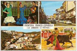66-LE PERTHUS-LA JUNQUERA-FRONTIERE FRANCO-ESPAGNOLE-multivues-flamenco-corrida--frontera - Ceret