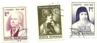 1974 - Romania 2858/60 Ordinaria C907   ----- - Gebraucht