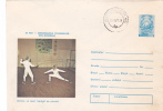 FENCING,ESCRIME 1974 Cover Stationery Entier Postaux - Romania. - Fencing