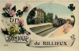 Un Bonjour De Rilleux La Pape , Gare Train - Rillieux La Pape