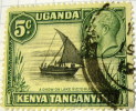 Kenya 1935 Dhow On Lake Victoria 5c - Used - Kenya, Oeganda & Tanganyika