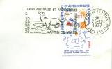 TAAF ENV SAINT PAUL AMSTERDAM 25/12/1977   FLAMME OTARIE TIMBRE N° 73 - Covers & Documents