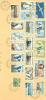TAAF ENV SAINT PAUL AMSTERDAM 1/12/1960 FAUNE ANTARCTIQUE   TIMBRES N° 2 A 18 PA N° 2 A 4 - Covers & Documents