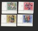 Schweiz ** 1405-1408 Pro Juventute 1989 Eckrand Ungefaltet - Unused Stamps