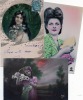 3 Cartes (Femmes ) - Silhouetkaarten