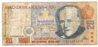 20 NUEVOS SOLES - 2001 - Peru