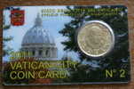 VATICAN 2011 - THE OFFICIAL COINCARD 2011 - Vaticano