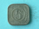 1941 - 5 Cent / KM 172 ( Uncleaned - For Grade, Please See Photo ) ! - 5 Cent